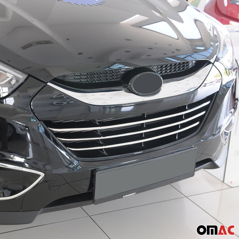 Moulure De Grille De Calandre pour Hyundai ix35 2010-2015 Inox Chromé 2x