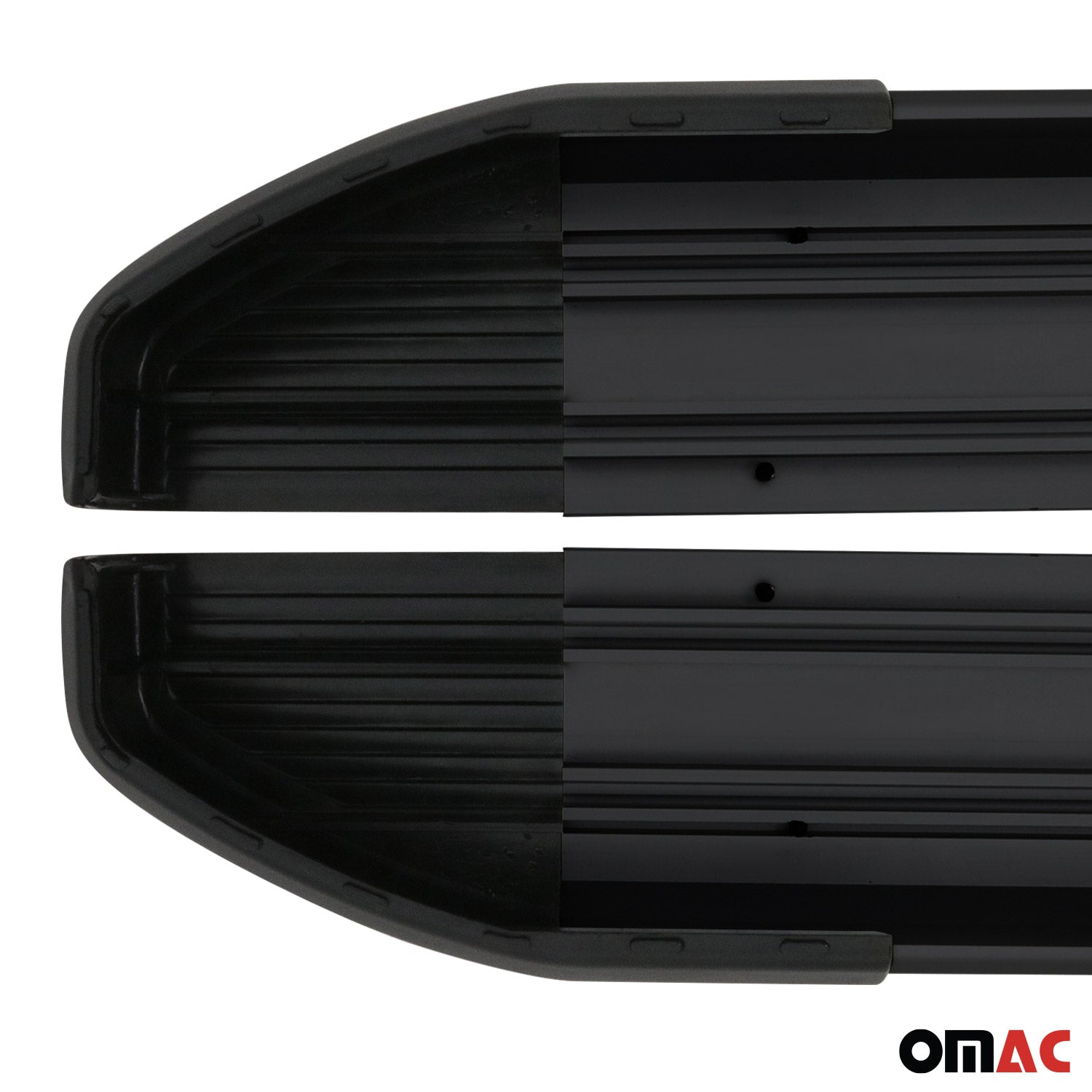 Marchepieds Latéraux pour Opel Combo 2012-2019 L1 Court  Aluminium Noir  2Pcs