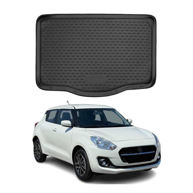 OMAC Tapis de coffre pour Suzuki Swift Break 2017-2024 sur mesure en caoutchouc