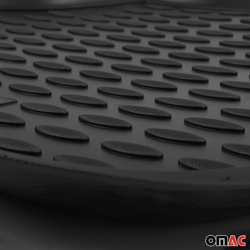 OMAC Tapis de coffre pour BMW X5 G05 2018-2025 en caoutchouc Noir