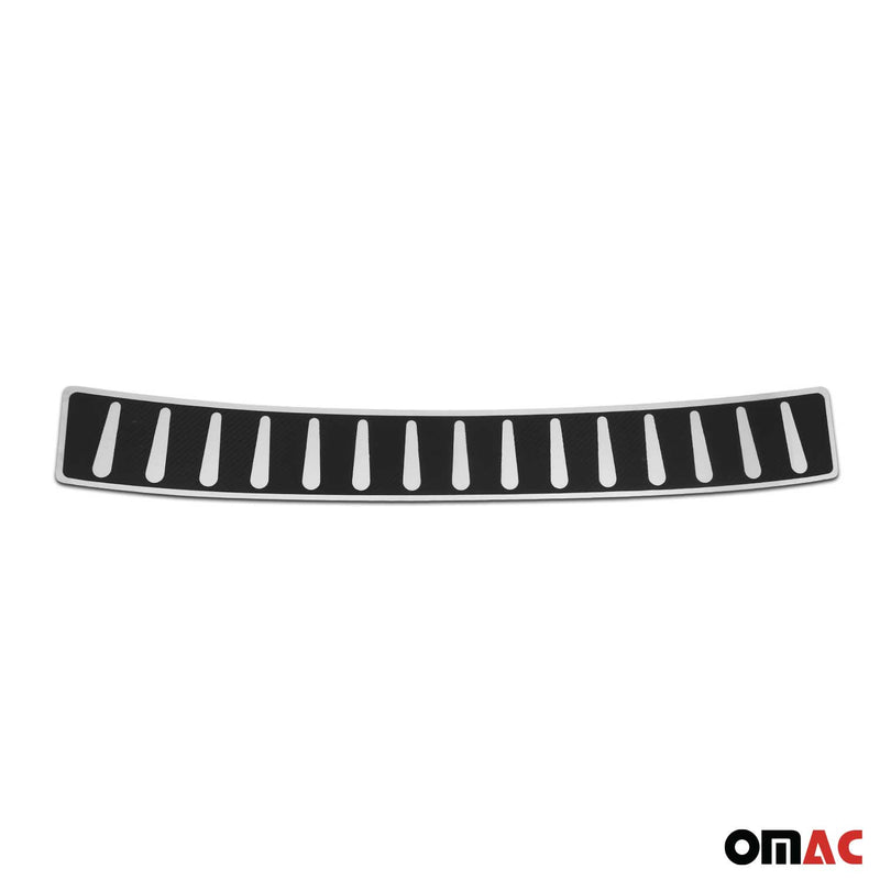 Protection seuil pare-chocs pour Opel Corsa F 2023-2025 Gris Noir 1x