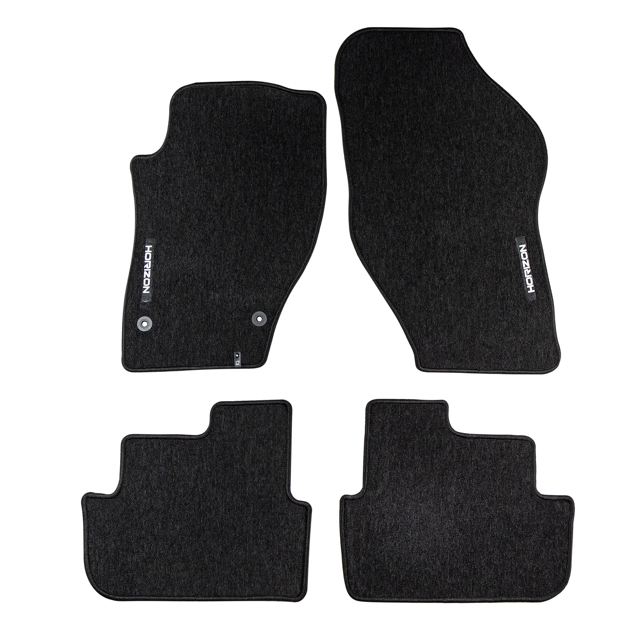 Tapis de Sol de Voiture pour Peugeot 308 I 2007-2013 Velours Imperméable 4Pcs