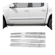 Bande baguette de porte latérale pour Toyota Hilux 2015-2026 en acier inox 4Pcs