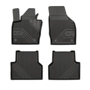 Tapis de Sol de Voiture pour Audi Q3 I 2011-2018 TPE Antidérapant Noir 4Pcs