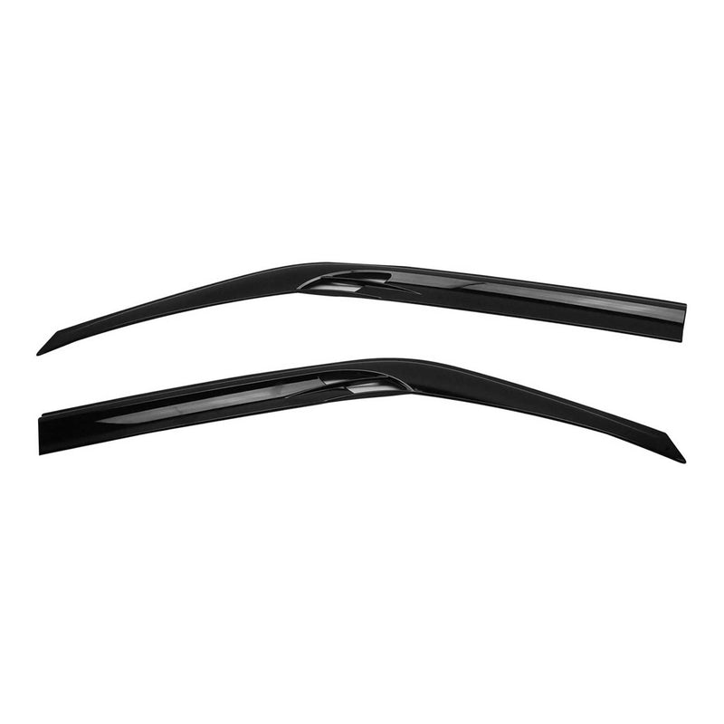 Déflecteurs De Vent Pluie D'air pour Iveco Daily 2006-2014 2pcs Acrylique Noir