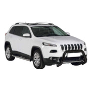 Pare-buffle Avant pour Jeep Cherokee 2013-2018 76 mm en Acier Noir