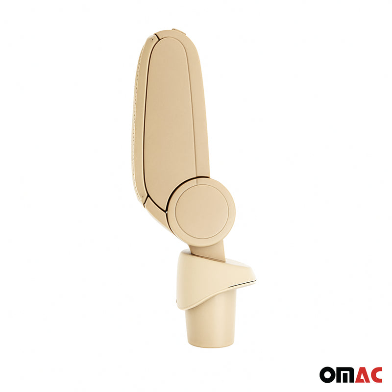 Accoudoir pour VW Caddy 2003-2020 Touran 2003-2015 Vinyl Abs Beige