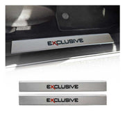 Couverture de Seuil de porte pour Opel Astra J 2009-2018 inox Exclusive 2x