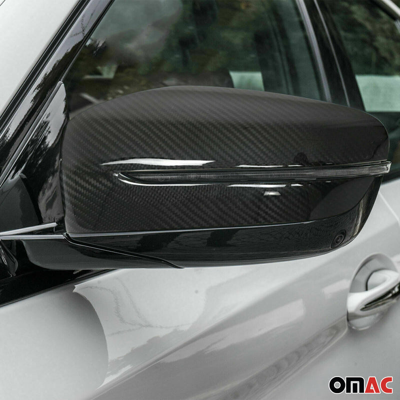 Coques de rétroviseurs pour BMW Série 5 6 7 G30 G31 G32 G11 G12 16-2025 Carbone