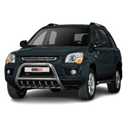 Pare-Buffle Avant Pour Kia Sportage 2008-2010 en Acier Inoxy Argent