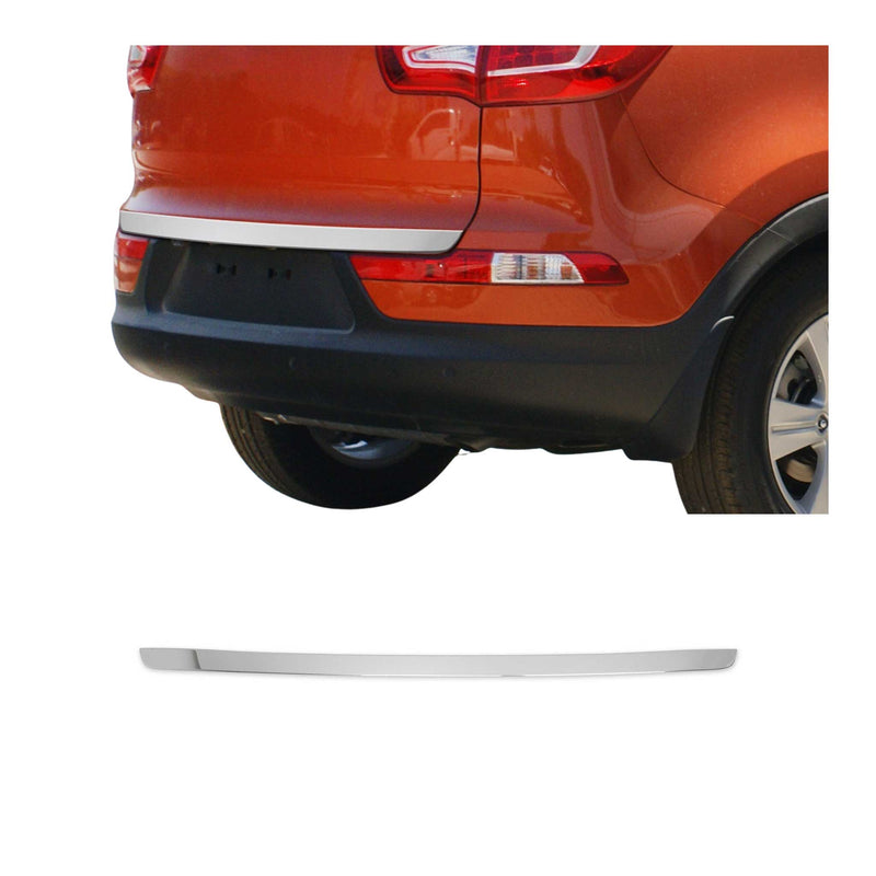 Arrière coffre couvercle moulure pour Kia Sportage 3 2010-2015 inox Chromé