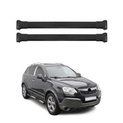 OMAC Barres de toit en aluminium pour Opel Antara 2006-2015 Noir 2Pcs