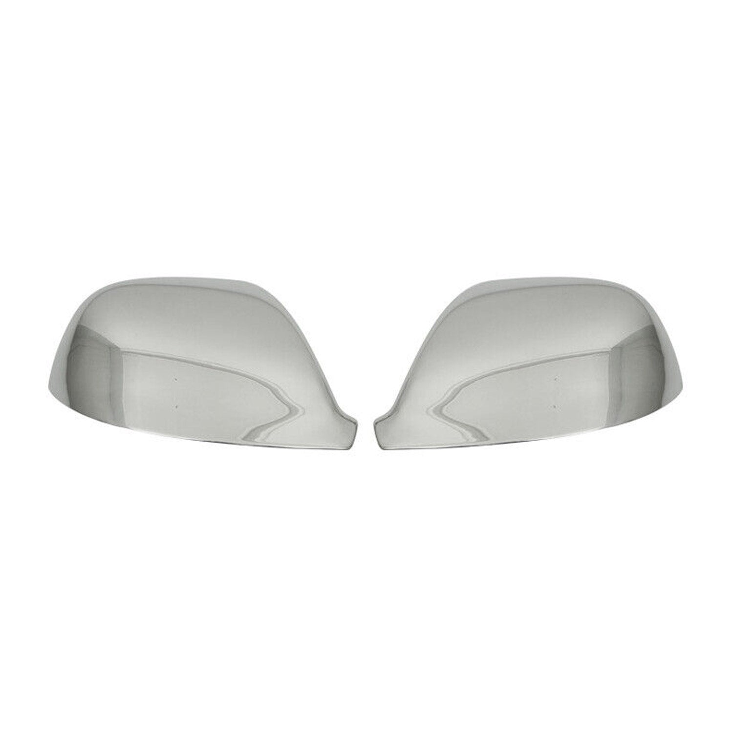 Coques de Rétroviseurs pour VW T6 T6.1 Transporter 2015-2024 Acier Chromé Argent