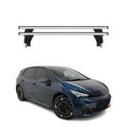 Menabo Barres de toit Transversales pour Cupra Born 2024-2026 FL Alu Gris 2x