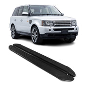 Marchepieds Latéraux pour Range Rover Sport L320 2005-2013 2Pcs Alu Noir