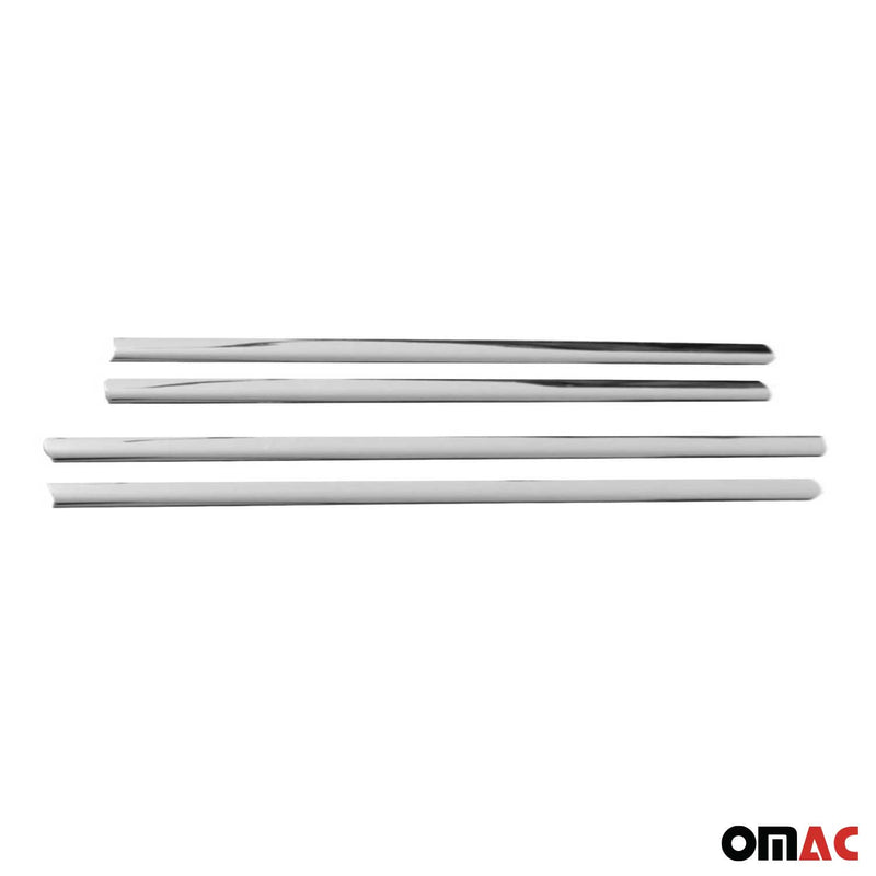 Garniture Baguette de Vitre pour Mercedes Classe ML W164 2005-2011 inox 4Pcs