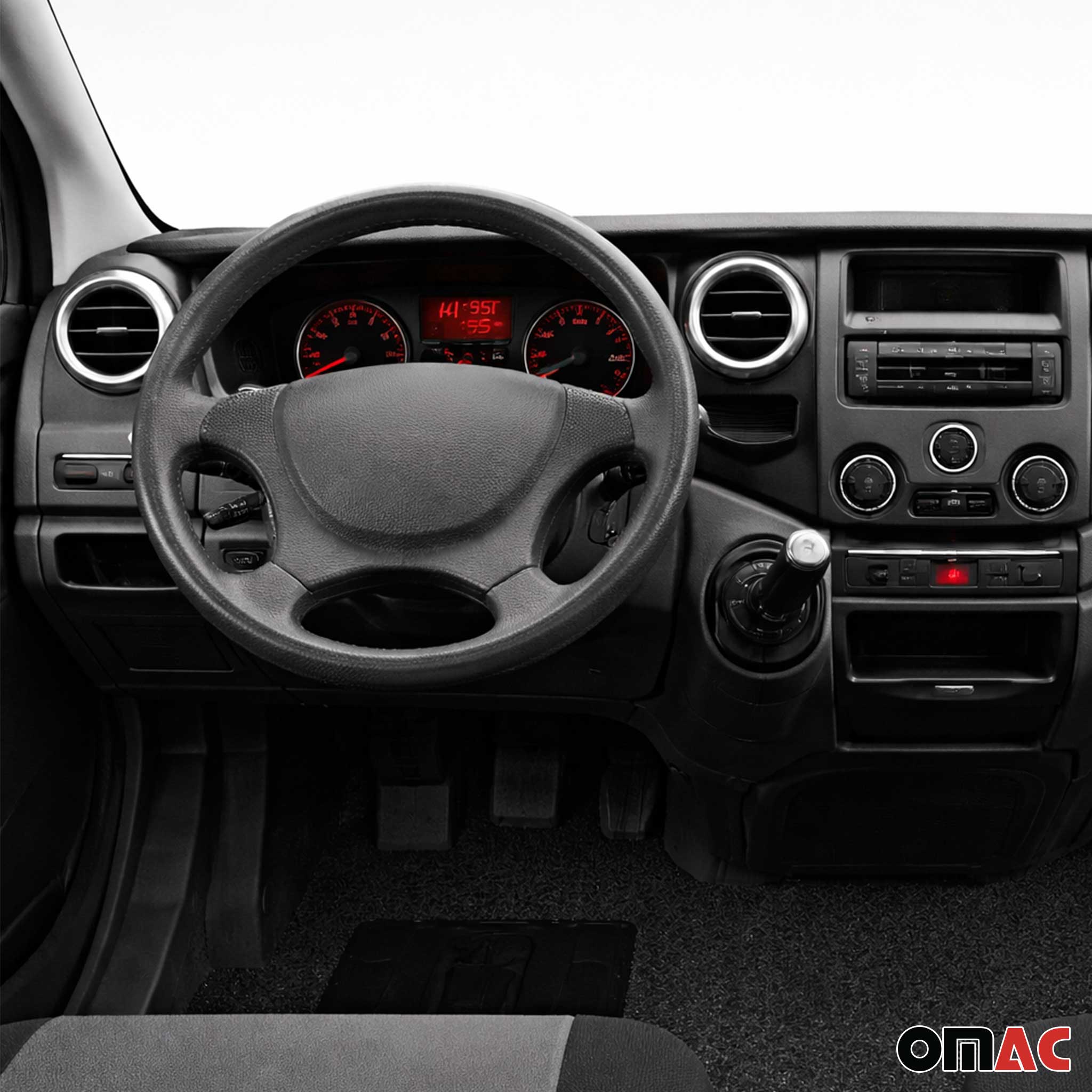 Grilles d'Aération pour Iveco Daily 2011-2014 inox Chromé 4 Pcs