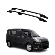Barres de toit longitudinales pour Opel Combo D 2012-2019 L1 Court Alu Noir