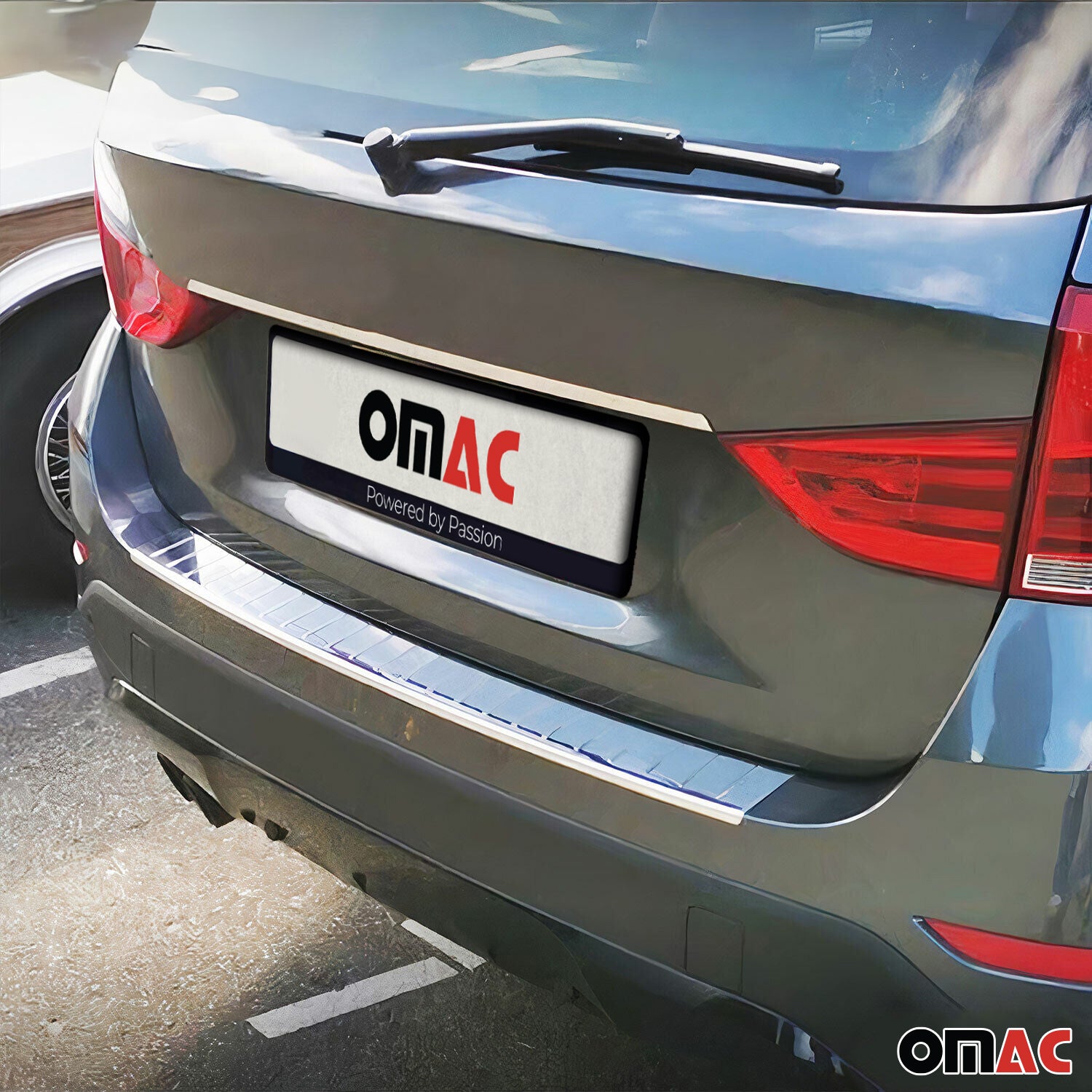 Couvercle de poignée de hayon pour BMW X1 E84 2009-2015 acier inox Chromé