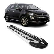 Marchepieds Latéraux pédale pour Mazda CX-7 2006-2012 Aluminium Gris 2Pcs