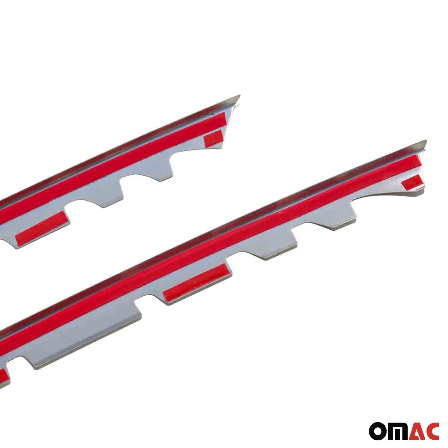 Moulure de Grille de Calandre pour Mercedes Classe W447 2014-2019 Chromé 2Pcs