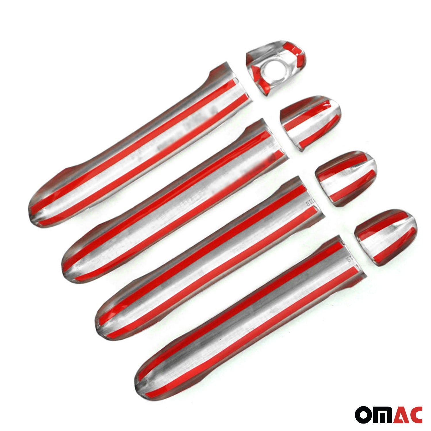 Couverture de poignée de porte pour VW Crafter 2017-2026 en Acier Inox 8Pcs