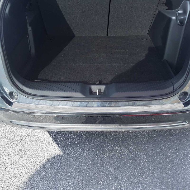 Protection seuil pare-chocs pour Honda HR-V 2021-2025 en inox Argent Brossé