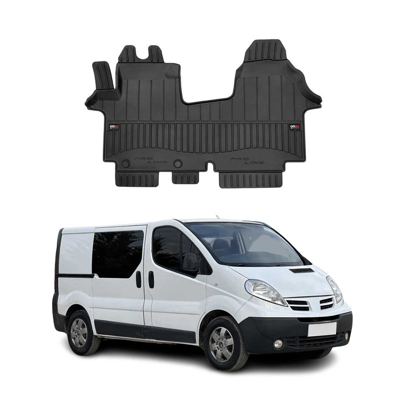 Tapis de Sol pour Nissan Primastar 2006-2016 TPE Noir
