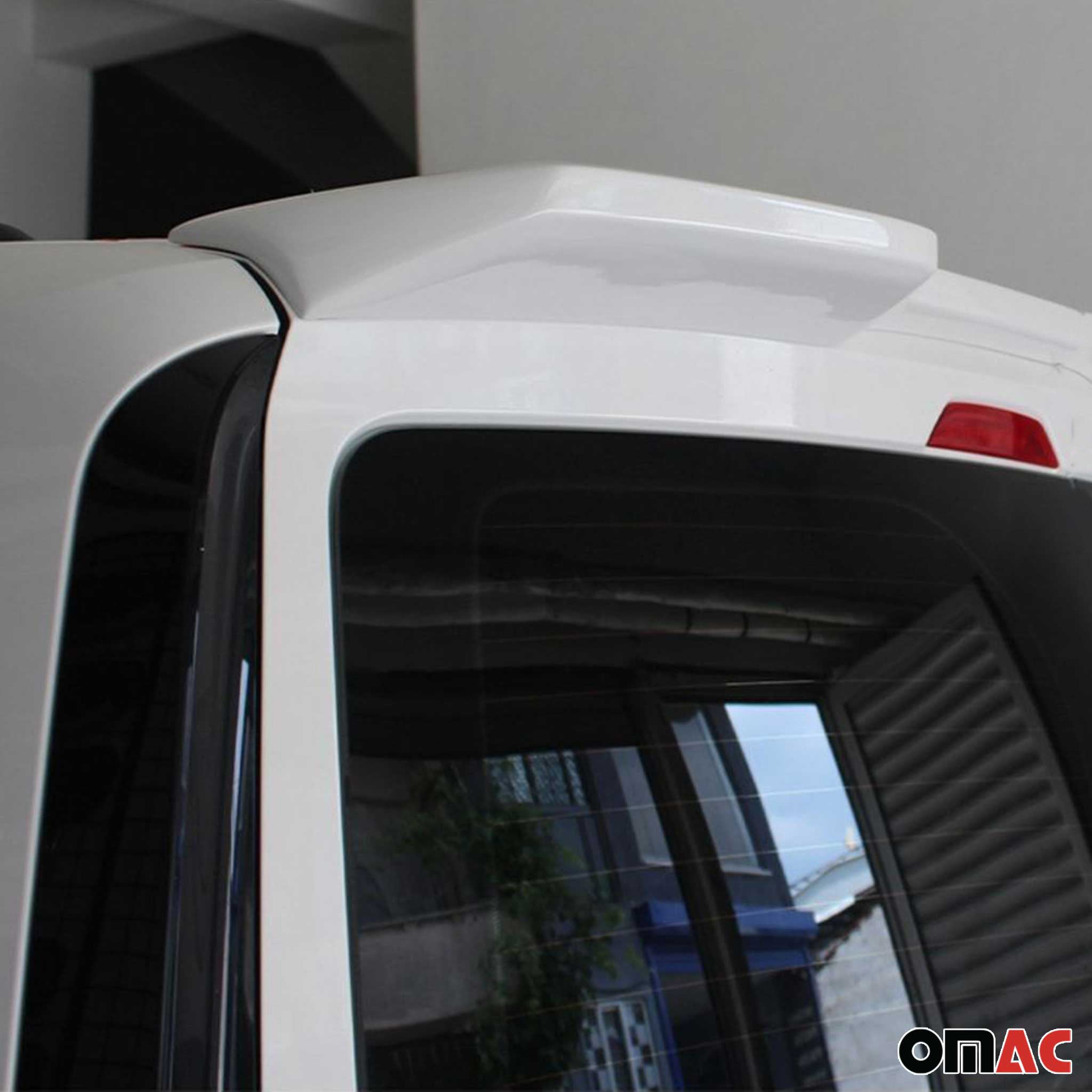 Spoiler de toit arrière pour VW Caddy 5 2020-2026 Porte arrière simple renforcé