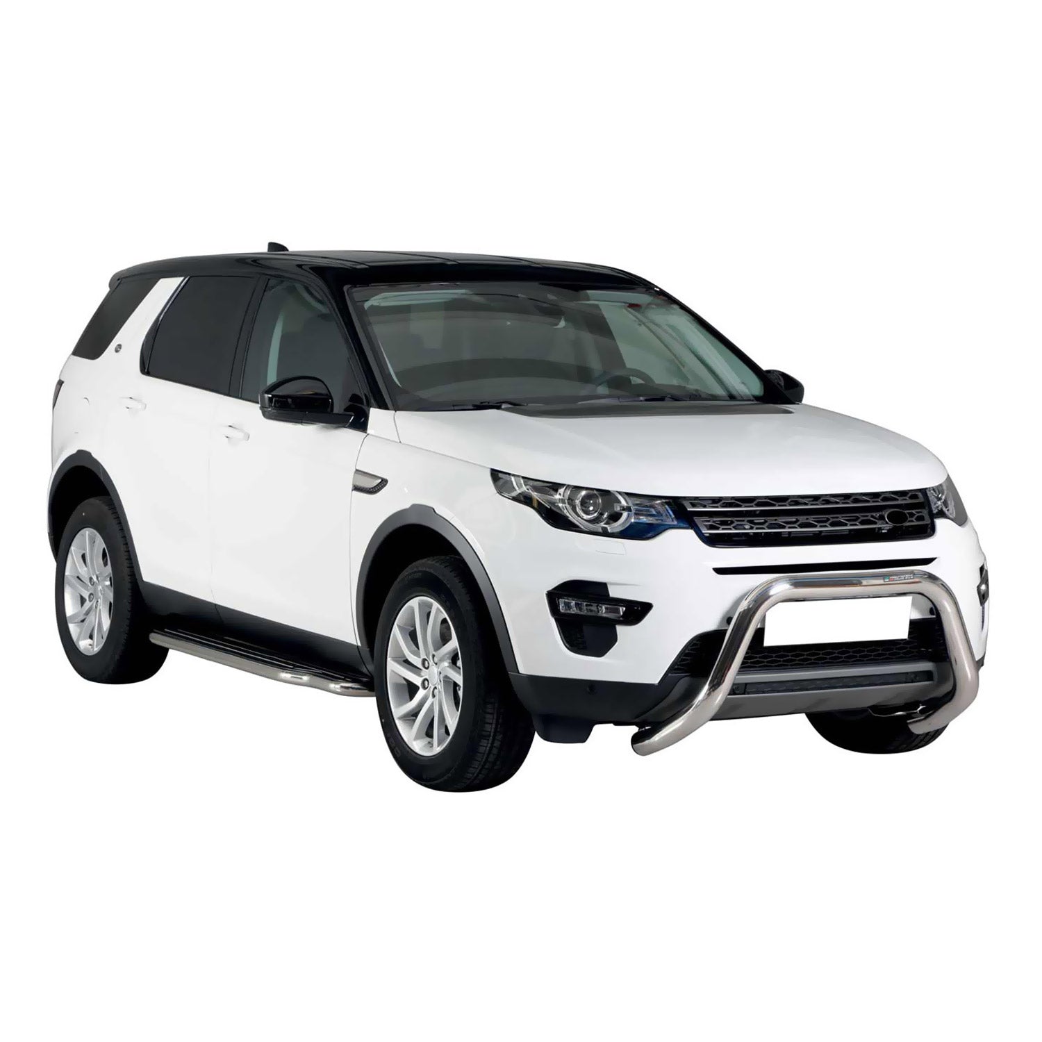 Pare-buffle Avant pour Land Rover Discovery Sport 2014-2018 76 mm en Acier Gris