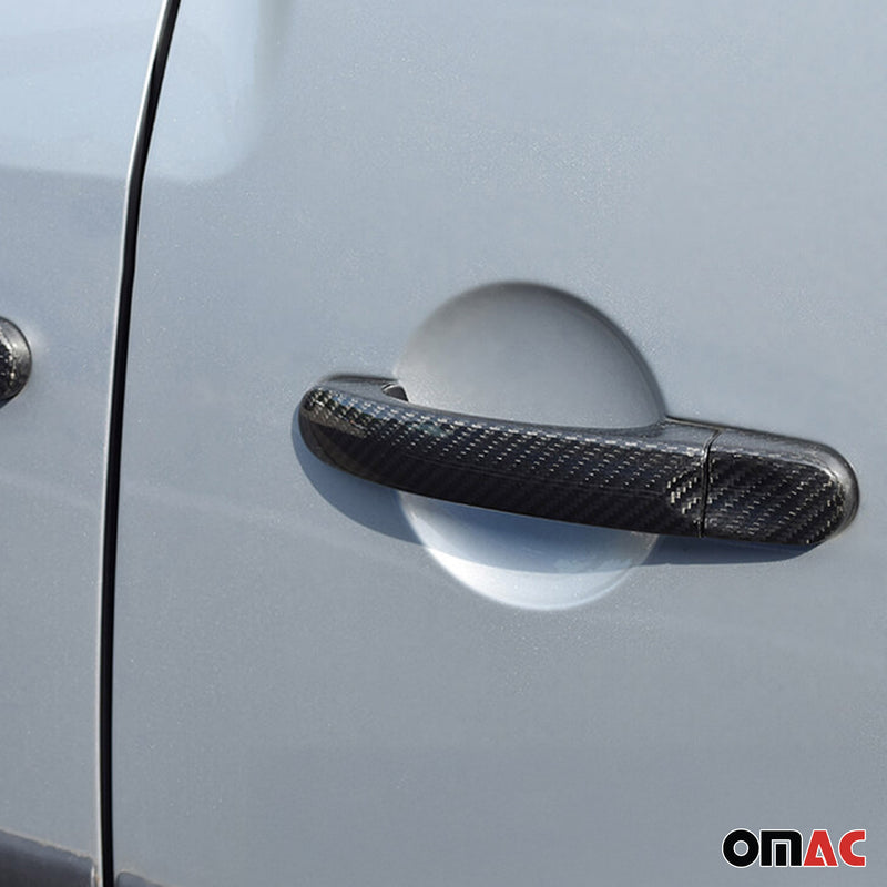 Poignée de porte latérale pour VW T6 T6.1 Transporter 2015-2024 4Portes carbone