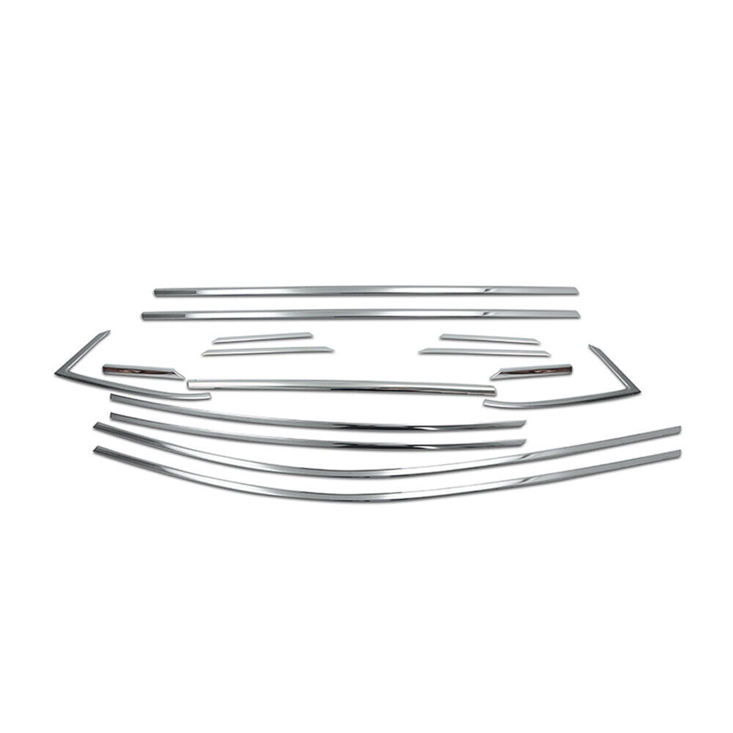 Garniture de Fenêtre pour Opel Astra K HB Acier Inox 6Pcs