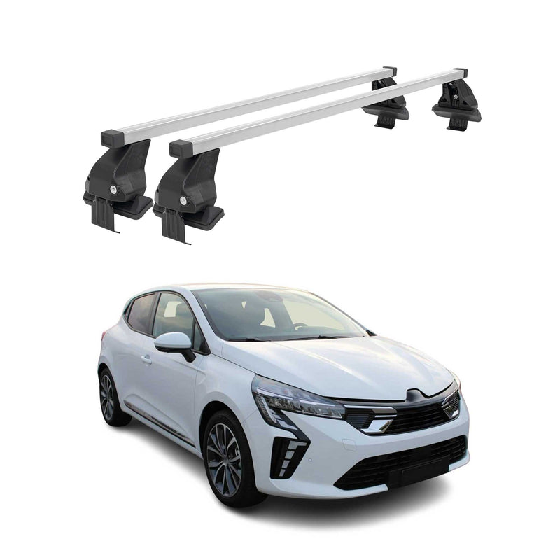 Barres de toit transversales pour Mitsubishi Colt VII HB 2023-2025 Acier Gris 2x