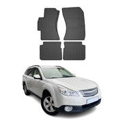 Tapis de Sol pour Subaru Outback IV 2009-2014 OMAC Noir Caoutchouc