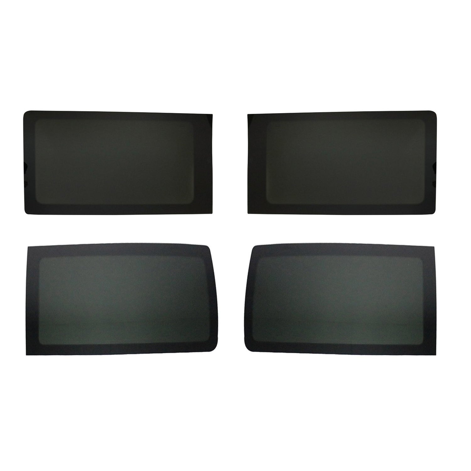 Vitres de Fenêtres Latérales Coulissantes Arriéres pour VW T5 T6 2003-2024 L1 4x