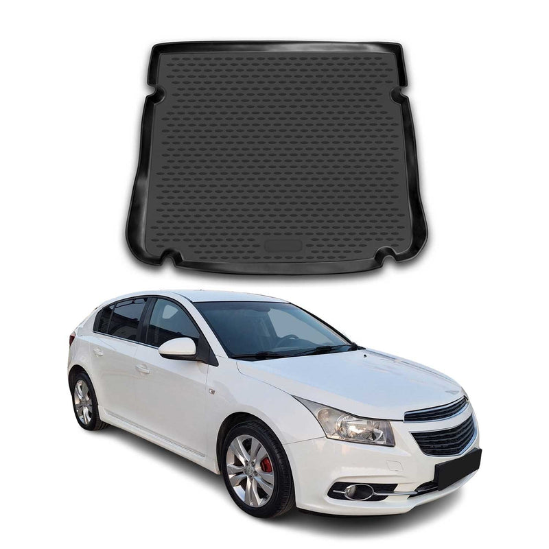 Tapis de Coffre pour Chevrolet Cruze 2011-2022 TPE Noir