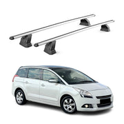 Barres de toit transversales Alu pour Peugeot 5008 I (Sans barres) 2009-2016