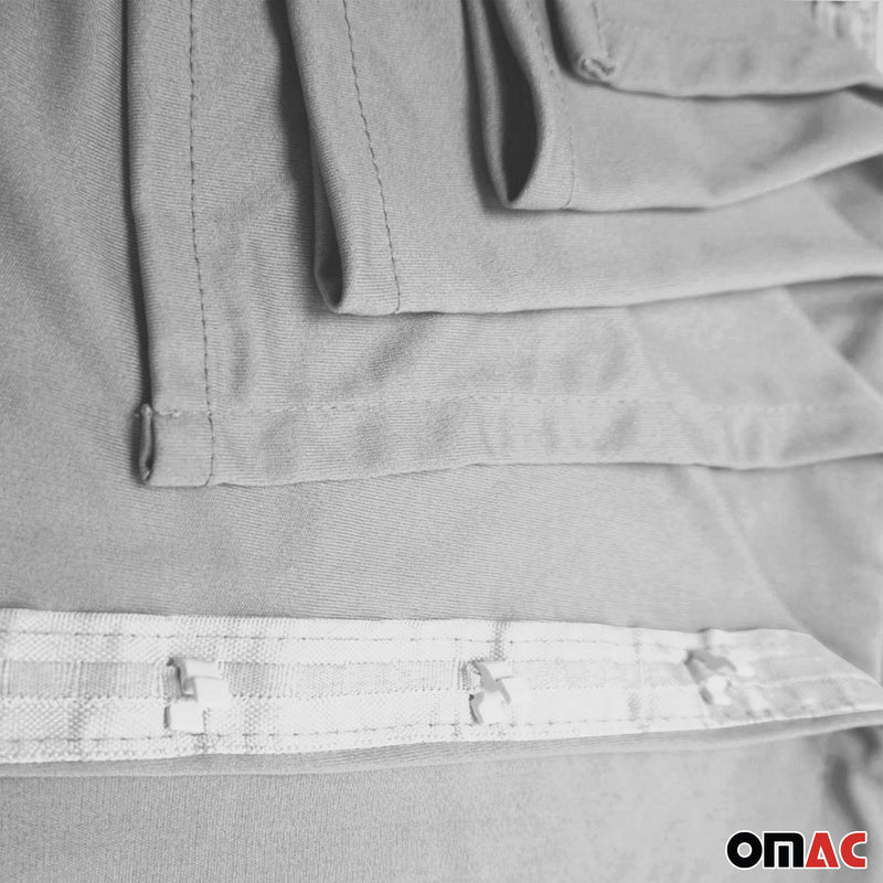 Rideaux De Fenêtre pour Citroen Jumpy 2017-25 L2 Porte Coul. Simple & Hayon Gris