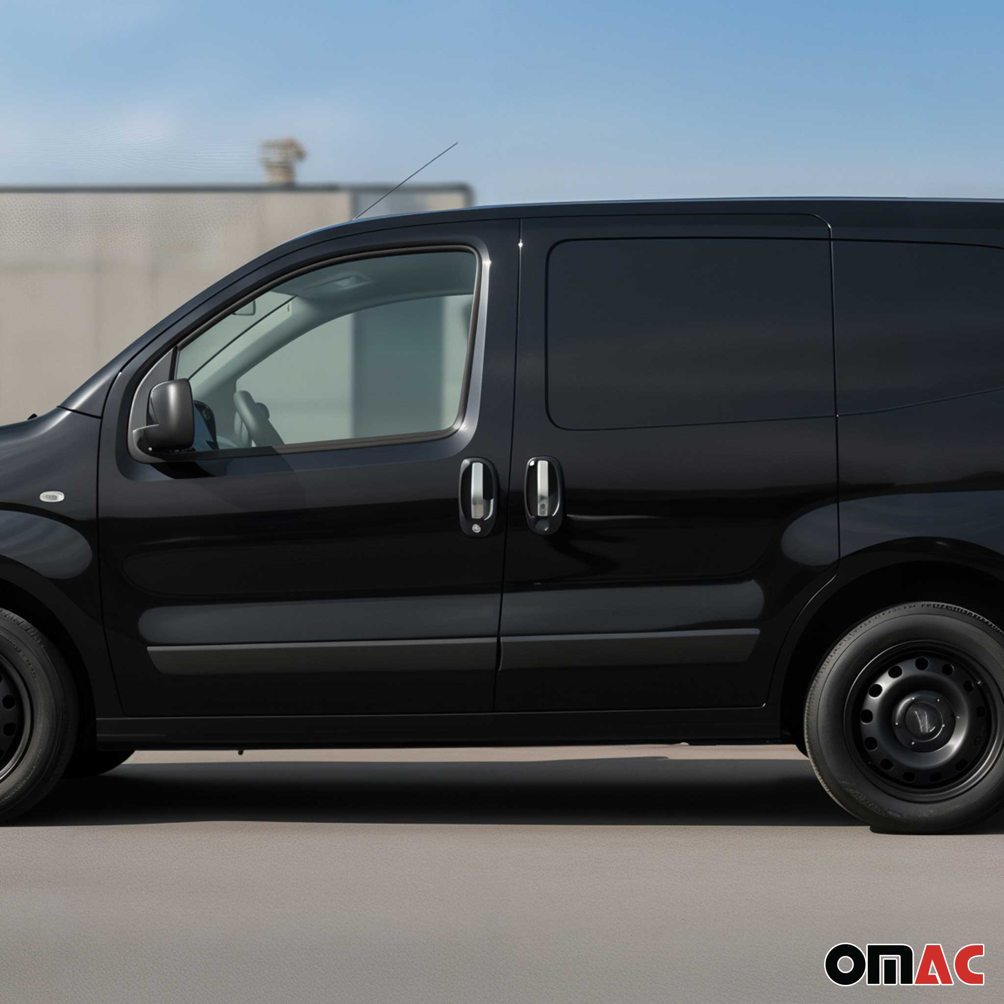 Couverture de poignée de porte pour Fiat Ducato 2006-2026 ABS chromé 4Pcs