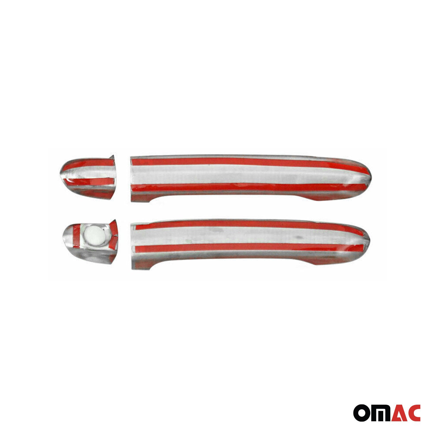 Couverture de poignée de porte pour VW Crafter 2017-2026 en Acier Inox 4Pcs