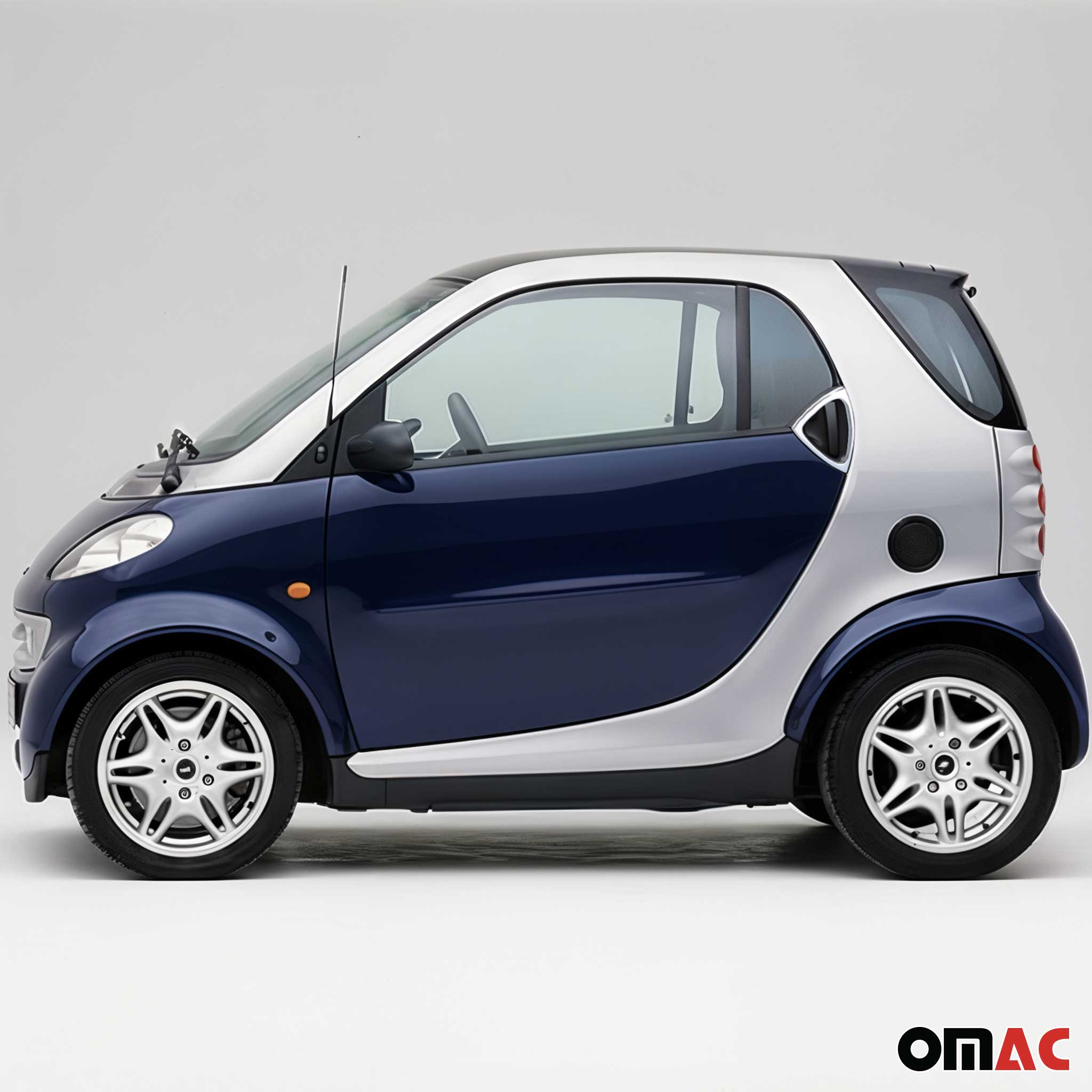 Cadres de poignées de porte intérieures pour Smart ForTwo W450 1998-2007 2Pcs