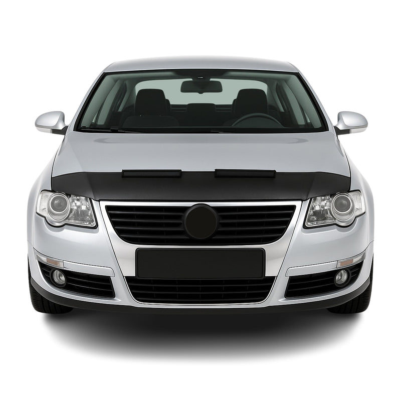 Protège Capot pour VW Passat B6 2005-2010 Masque de voiture vinyle Noir