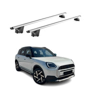 Barres de toit transversales pour Mini Countryman U25 2024-26 Aluminium Gris ABE