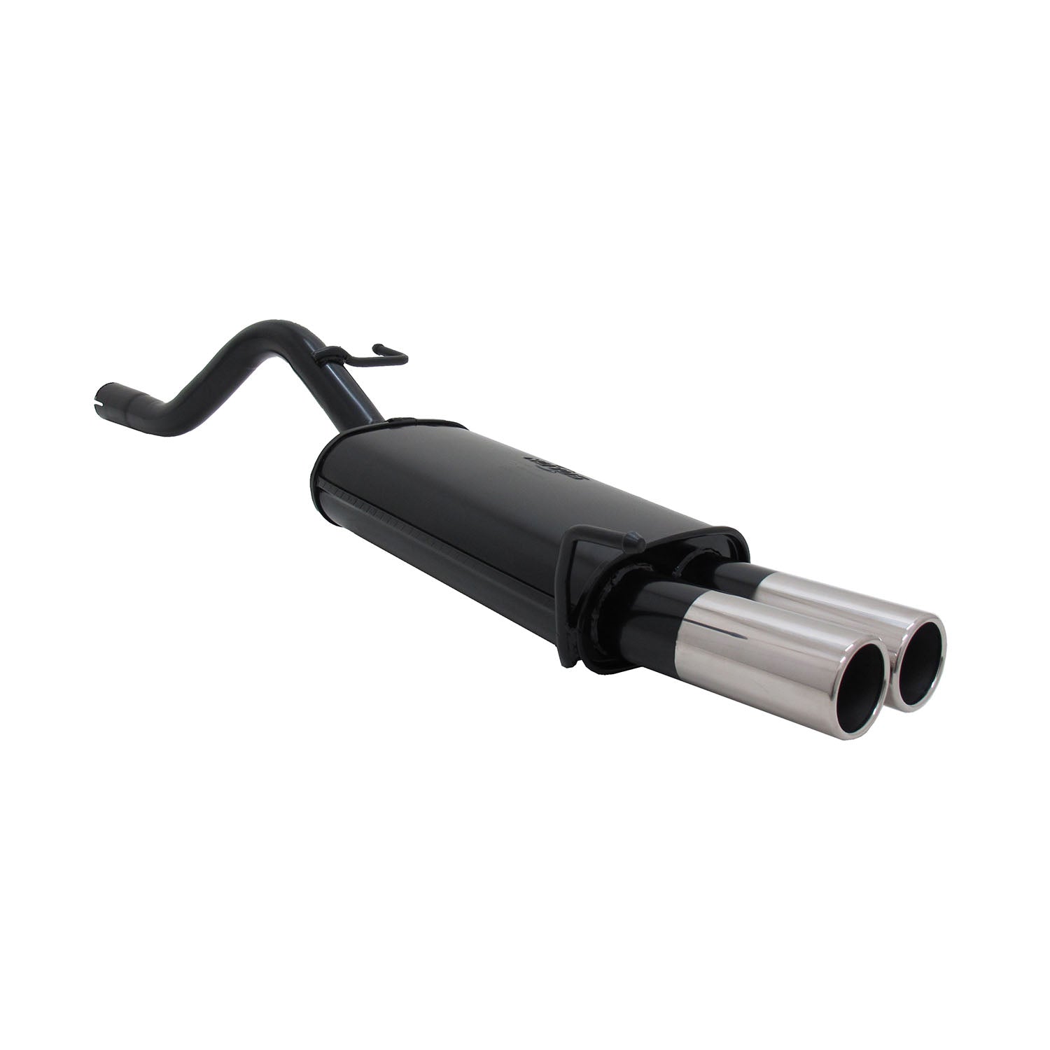 Échappement arrière sport Novus pour Opel Corsa D 2x76mm avec ABE