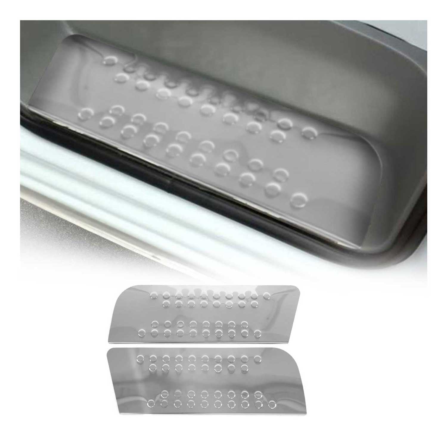 Couverture de Seuil de porte pour Mercedes Sprinter W906 2006-2018 inox 2x