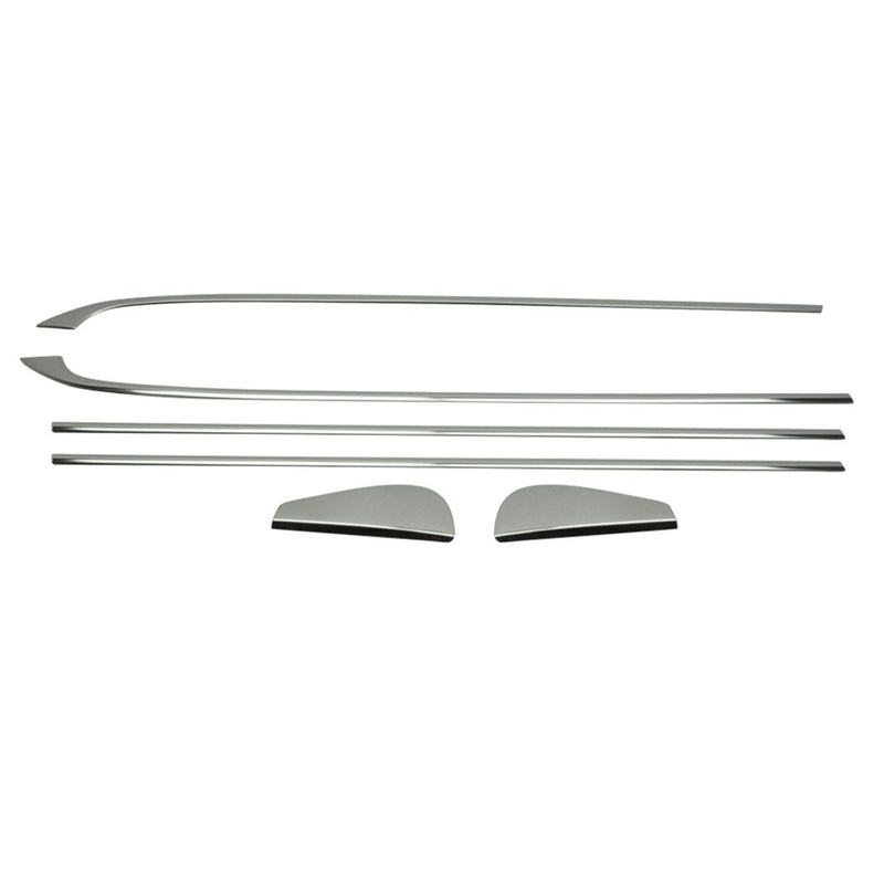 Garniture de Fenêtre pour Renault Megane HB 2008-2016 Acier Inox 6Pcs