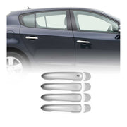 Couverture Poignée de porte pour Renault Fluence 2010-2021 Satin Chromé 4x