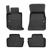 OMAC Tapis de sol caoutchouc pour BMW Série 2 Coupé G42 2021-2026 4Pcs Noir