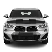 Protège capot Masque pour BMW X2 F39 2018-2023 vinyle Noir