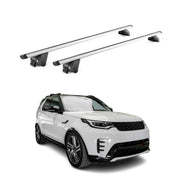 Barres de toit transversales ABE pour Land Rover Discovery Velar 2017-2026 Gris